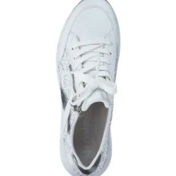 Rieker N1403, Schnürschuhe, Damen, weiss/bianco/silber
