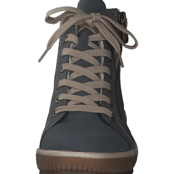 Rieker N0709, Sneakers High, Damen, Blau