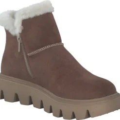 Rieker W2071, Winterstiefeletten, Damen, sattel/cotton