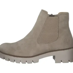 Rieker X5772, Chelsea Boots, Damen, Beige
