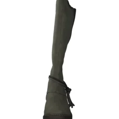 Rieker Z4774, Overknee-Stiefel, Damen, Grün