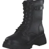 s. Oliver 5-26445-43/098 M2644543, Schnürstiefel, Damen, Schwarz
