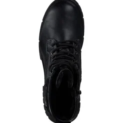 s. Oliver 5-26445-43/098 M2644543, Schnürstiefel, Damen, Schwarz