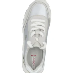 s. Oliver 23616, Schnürschuhe, Damen, platinum combi