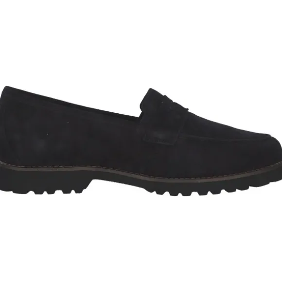 Sioux 65409 Meredith-709-H, Mokassins, Damen, Blau