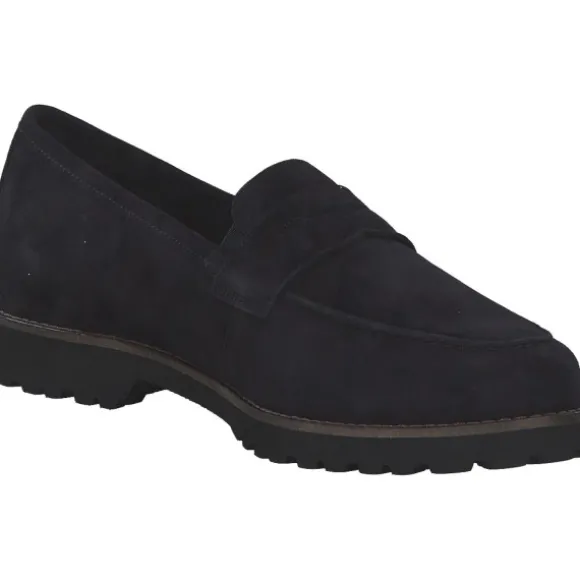 Sioux 65409 Meredith-709-H, Mokassins, Damen, Blau