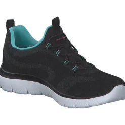 Skechers 150120 BKMT Summits New Nature, Slip-On-Sneaker, Damen, Schwarz