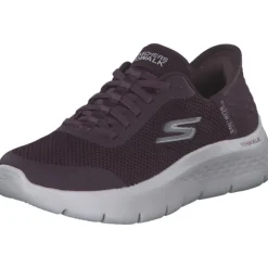 Skechers 124836 BURG Slip ins Go walk flex, Slip-On-Sneaker, Damen, burgund