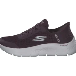 Skechers 124836 BURG Slip ins Go walk flex, Slip-On-Sneaker, Damen, burgund