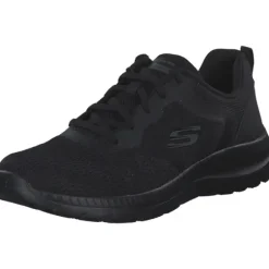 Skechers 12607 GYCL Bountiful Quick Path, Schnürschuhe, Damen, Schwarz