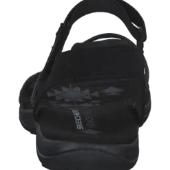 Skechers 163193, Keilsandaletten, Damen, Schwarz