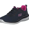 Skechers 12607 NVHP Bountiful Quick Path, Schnürschuhe, Damen, navy pink