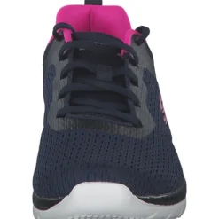 Skechers 12607 NVHP Bountiful Quick Path, Schnürschuhe, Damen, navy pink