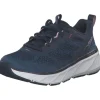 Skechers 150471, Schnürschuhe, Damen, NAVY KNIT / PINK TRIM