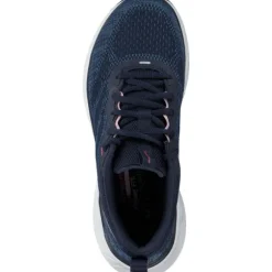 Skechers 150471, Schnürschuhe, Damen, NAVY KNIT / PINK TRIM