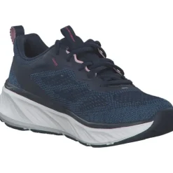 Skechers 150471, Schnürschuhe, Damen, NAVY KNIT / PINK TRIM