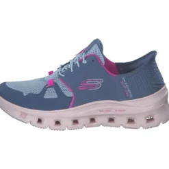 Skechers 150420, Slip-On-Sneaker, Damen, slate mesh / pink trim