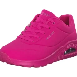 Skechers 73667, Sneakers Low, Damen, Pink (Neon Pink)