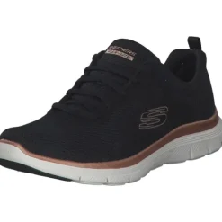 Skechers 149303, Sneakers Low, Damen, BKRG Schwarz