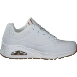 Skechers 155523, Sneakers Low, Damen, Weiß Herzen