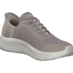 Skechers 124836 TPE Slip Ins Go walk flex, Slip-On-Sneaker, Damen, Beige (Taupe)