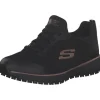 Skechers 77222EC, Sneakers Low, Damen, BKRG black rose gold