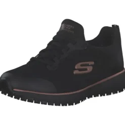 Skechers 77222EC, Sneakers Low, Damen, BKRG black rose gold