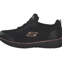 Skechers 77222EC, Sneakers Low, Damen, BKRG black rose gold