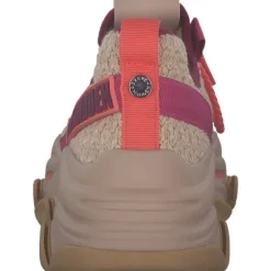 Steve Madden Project SM11002975, Schnürschuhe, Damen, BLUSH/CORAL MULTI