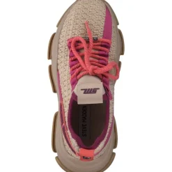 Steve Madden Project SM11002975, Schnürschuhe, Damen, BLUSH/CORAL MULTI
