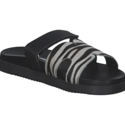 Steve Madden SM11003505-999, Plateau-Pantoletten, Damen, Zebra