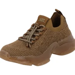 Steve Madden SM19000085-BZE Meter, Schnürschuhe, Damen, bronze/clear
