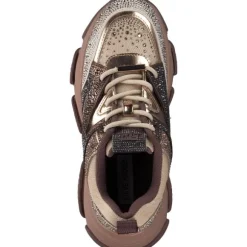 Steve Madden SM19000082-CM3 Privy, Schnürschuhe, Damen, cappucino multi