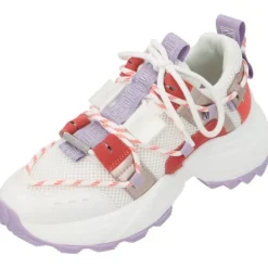 Steve Madden Tazmania SM11002419, Schnürschuhe, Damen, Weiß