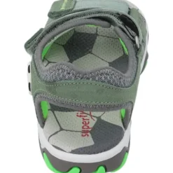 Superfit MIKE 3.0 09466, Sandaletten, Kinder, HELLGRÜN/HELLGRAU