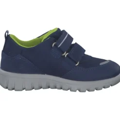 Superfit SPORT7 MINI 06182 M, Slipper (Kinder), Kinder, BLAU/HELLGRÜN
