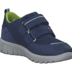 Superfit SPORT7 MINI 06182 M, Slipper (Kinder), Kinder, BLAU/HELLGRÜN