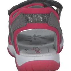 Superfit SUNNY 06127, Sandalen (Kinder), Kinder, hellgrau/pink