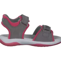 Superfit SUNNY 06127, Sandalen (Kinder), Kinder, hellgrau/pink