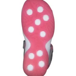 Superfit SUNNY 06127, Sandalen (Kinder), Kinder, hellgrau/pink