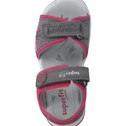 Superfit SUNNY 06127, Sandalen (Kinder), Kinder, hellgrau/pink