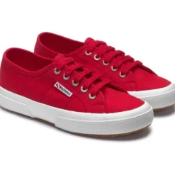 Superga 2750 Cotu Classic S000010, Sneakers Low, Damen, Rot (Red White)