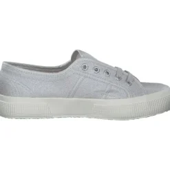 Superga 2750 Lame S8124ZW, Schnürschuhe, Damen, grey silver-favorio