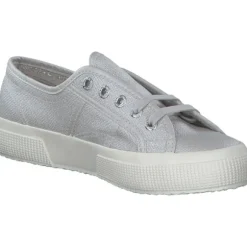 Superga 2750 Lame S8124ZW, Schnürschuhe, Damen, grey silver-favorio