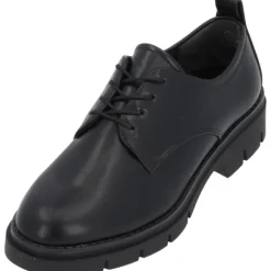 Tamaris 23302, Schnürschuhe, Damen, BLACK MATT