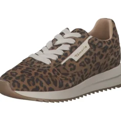 Tamaris 1-23779-43/360, Schnürschuhe, Damen, Braun (Leopard)