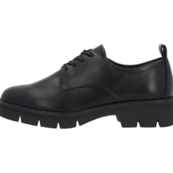 Tamaris 23302, Schnürschuhe, Damen, BLACK MATT