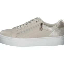 Tamaris 23313, Schnürschuhe, Damen, IVORY/GOLD