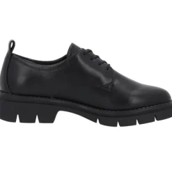 Tamaris 23302, Schnürschuhe, Damen, BLACK MATT
