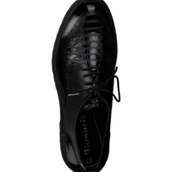 Tamaris 23721, Schnürschuhe, Damen, schwarz
